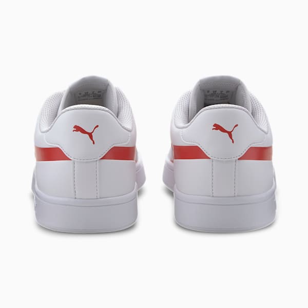 Smash v2 Max Sneakers, Puma White-High Risk Red, extralarge