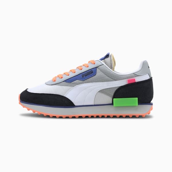 フューチャー ライダー プレーオン スニーカー, High Rise-Puma White-Puma Black, extralarge-JPN