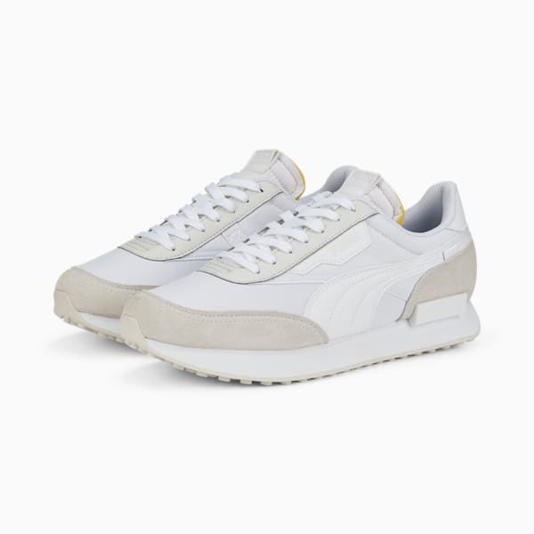 Tenis Future Rider Play On, Puma White-Nimbus Cloud, extralarge