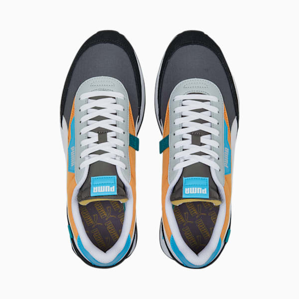 Future Rider Play On Unisex Sneakers, Cool Dark Gray-PUMA White, extralarge-IND