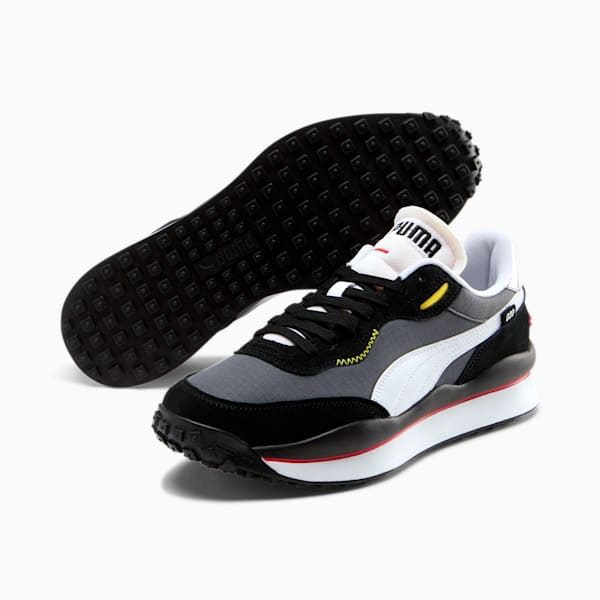 Style Rider Play On Sneakers, Puma Black-Puma White-CASTLEROCK, extralarge