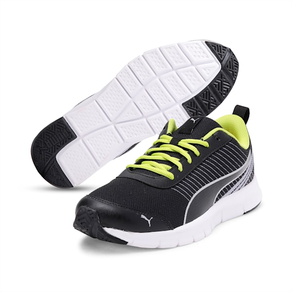 Spectrum Men's Shoes, Puma Black-Silver, extralarge-IND