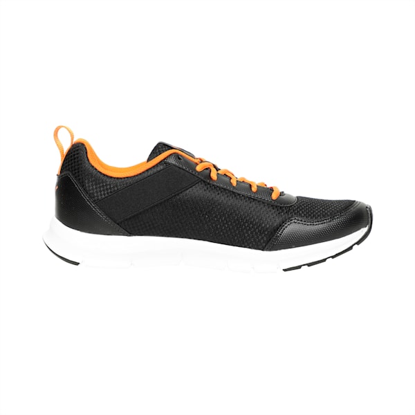Movemax Men's Sneakers, Puma Black-Vibrant Orange, extralarge-IND