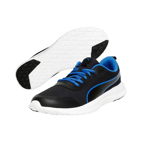 Beam Men's Shoes, Puma Black-Strong Blue, extralarge-IND