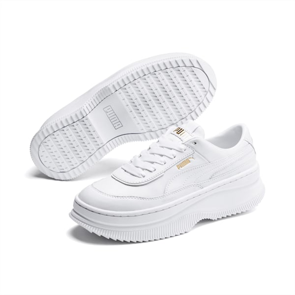 DEVA Women's Sneakers, Puma White, extralarge