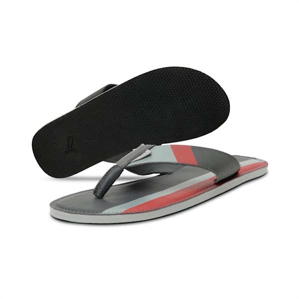 Ketava Duo Men's Slippers, DarkShadow-BaCherry-HighRise, extralarge-IND