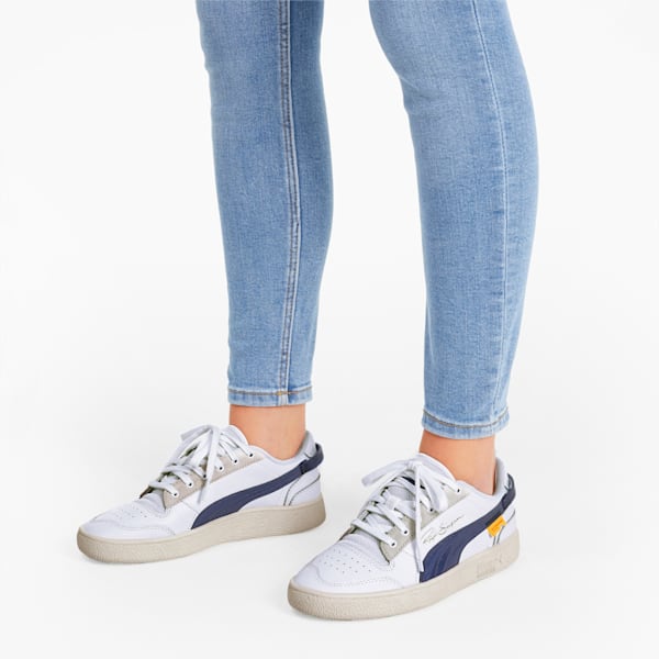 PUMA x RANDOMEVENT Ralph Sampson Lo Sneakers, Puma White-TRUE BLUE, extralarge