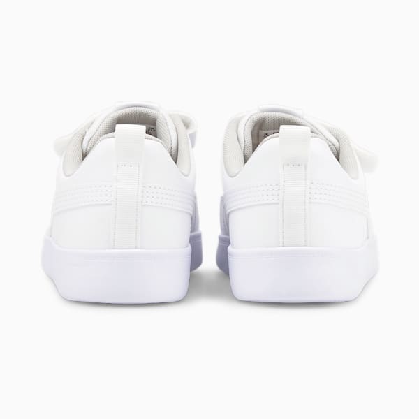 Courtflex V2 V Kids' Sneakers, Puma White-Gray Violet, extralarge-IND