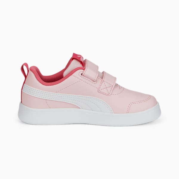 Courtflex V2 V Kids' Sneakers, Almond Blossom-Puma White