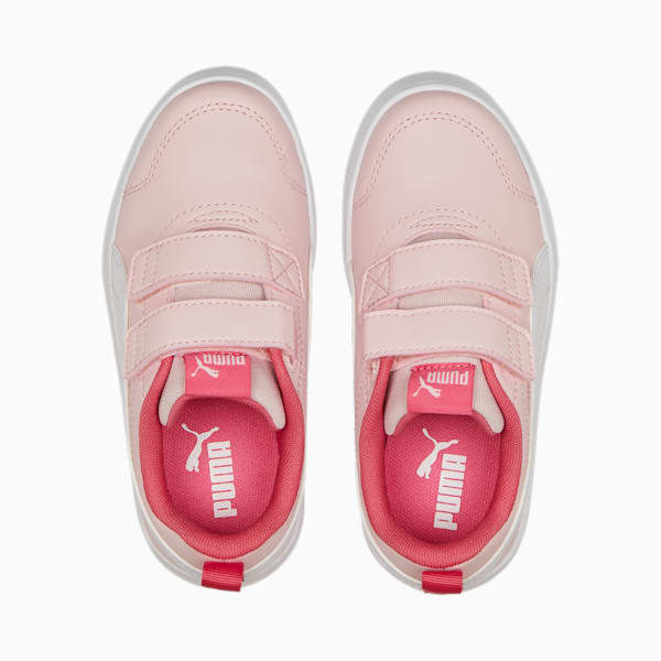 Courtflex V2 V Kids' Sneakers, Almond Blossom-Puma White, extralarge-IND