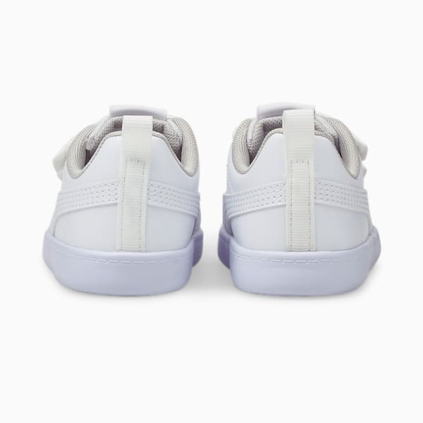 Courtflex V2 Babies' Trainers, Puma White-Gray Violet, extralarge-GBR