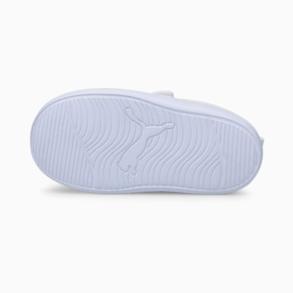 Courtflex V2 Babies' Trainers, Puma White-Gray Violet, extralarge-IND