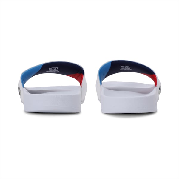 BMW M Motorsport Leadcat Unisex Slides, Puma White-Puma White, extralarge-IND