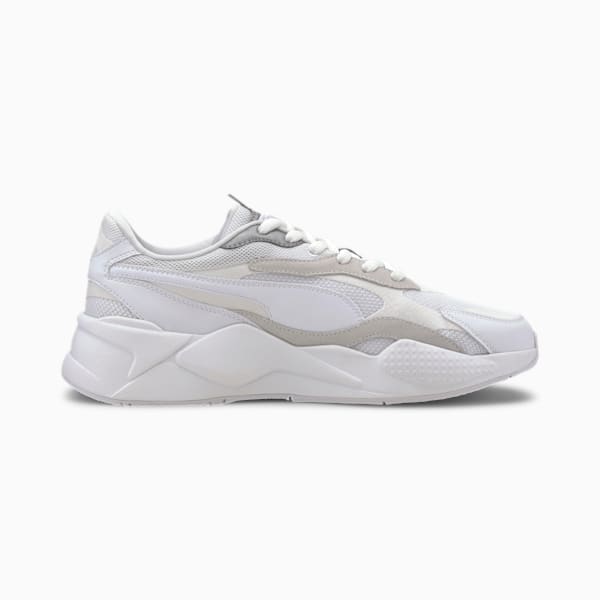 RS-X³ Puzzle Men's Sneakers, Puma White-Puma Silver, extralarge