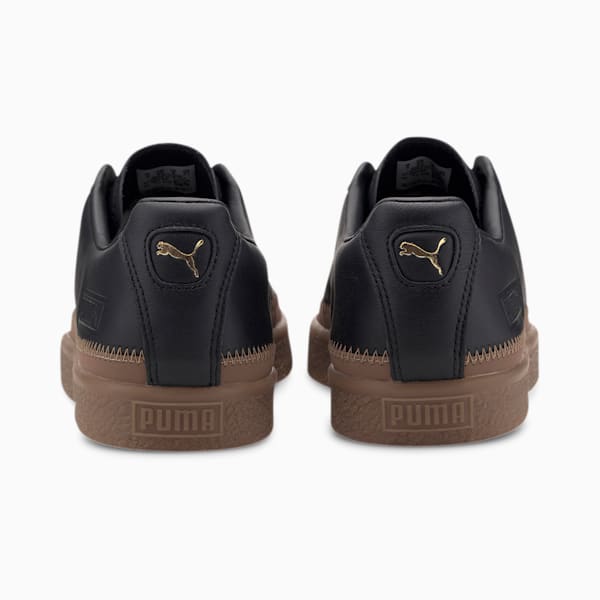 Puma basket black gum discount