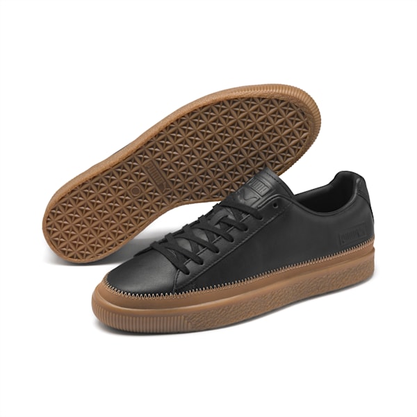 Basket Trim PRM Sneakers, Puma Black-Gum, extralarge