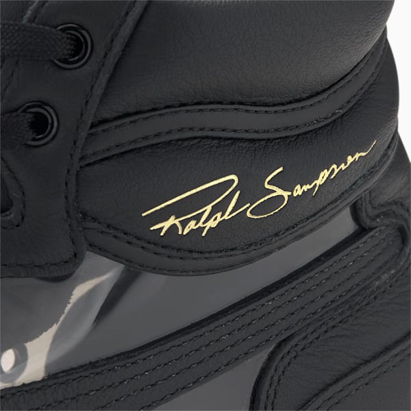Ralph Sampson Mid Glass Men's Sneakers, Puma Black-Puma White, extralarge