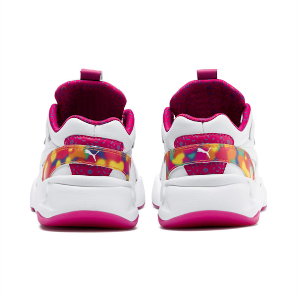 PUMA x BARBIE Nova Flash Little Kids' Shoes, Puma White-CABARET, extralarge