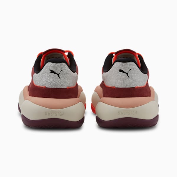 Alteration Planet Pluto Men's Sneakers, Burnt Russet-Whisper White, extralarge