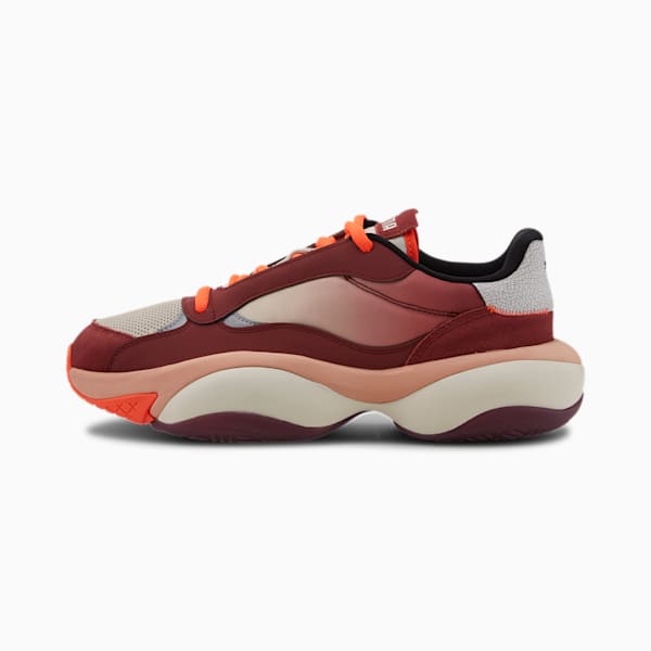 Alteration Planet Pluto Men's Sneakers, Burnt Russet-Whisper White, extralarge