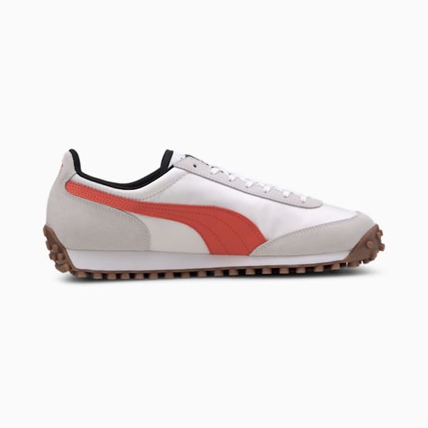 Fast Rider Source Men's Sneakers, Puma White-Hot Coral, extralarge