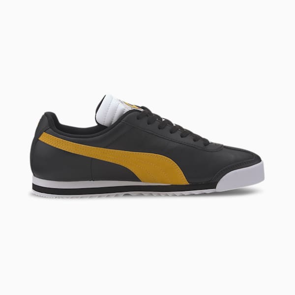 Roma Classic PUMA FC Men's Sneakers, Puma Black-Golden Rod, extralarge