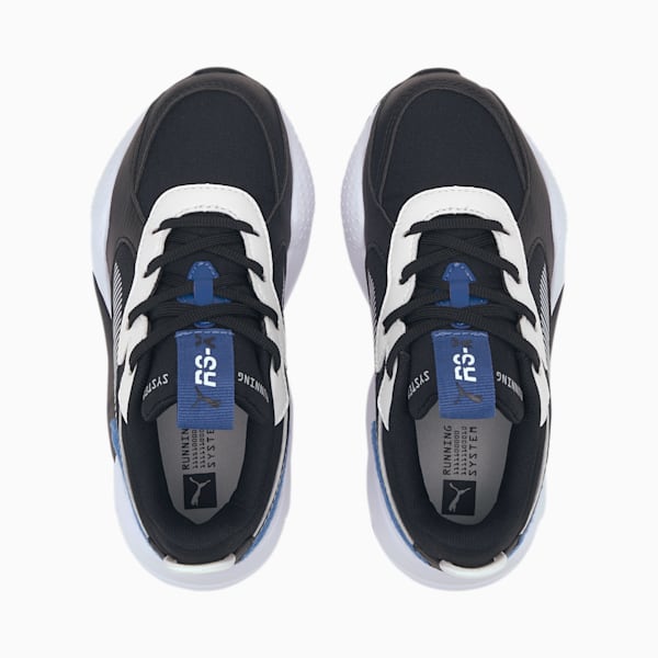 RS-X Collegiate Kids' Shoes, Puma Black-Bright Cobalt, extralarge-IND