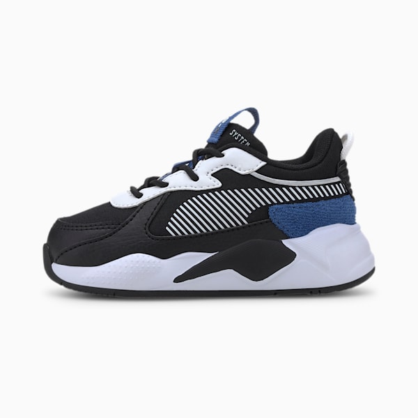 RS-X Collegiate Toddler Shoes, Puma Black-Bright Cobalt, extralarge