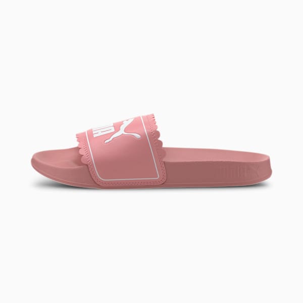 Leadcat Petal Slides JR, Peony-Puma White, extralarge