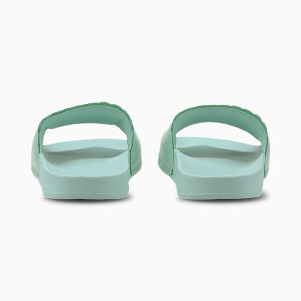 Leadcat Petals Little Kids' Slides, Mist Green-Rosewater, extralarge