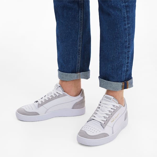 Ralph Sampson Lo Vintage Sneakers, Puma White-High Rise-Puma White, extralarge