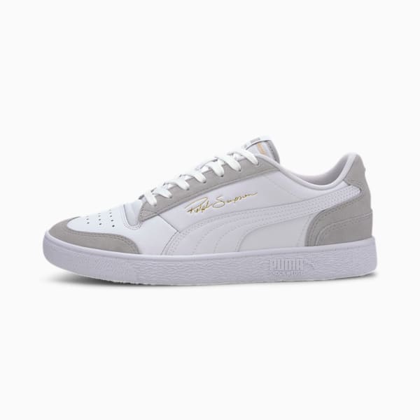 Ralph Sampson Lo Vintage Sneakers, Puma White-High Rise-Puma White, extralarge