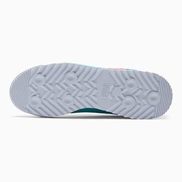 Roma Amor Heart Women's Sneakers, Puma White-Milky Blue-Pink Alert, extralarge