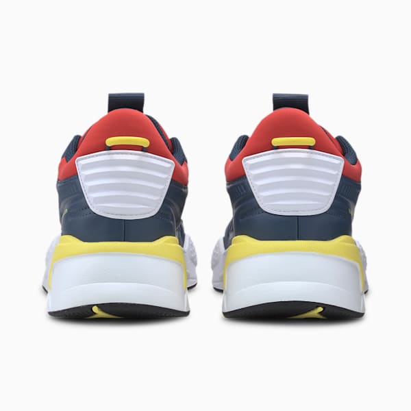 RS-X Master Men's Sneakers, Dark Denim-High Risk Red, extralarge