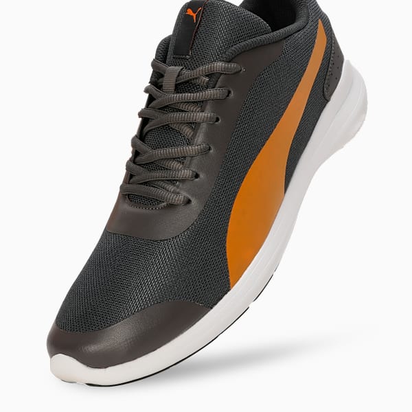 Lazer Evo Men's Shoes, Asphalt-Orange Popsicle, extralarge-IND
