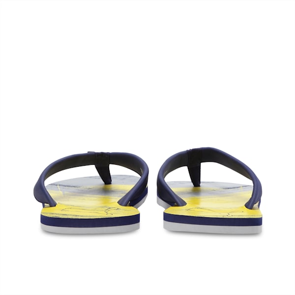 Triumph x GU Unisex Sandals, Peacoat-Quarry-Blazing Yellow, extralarge-IND