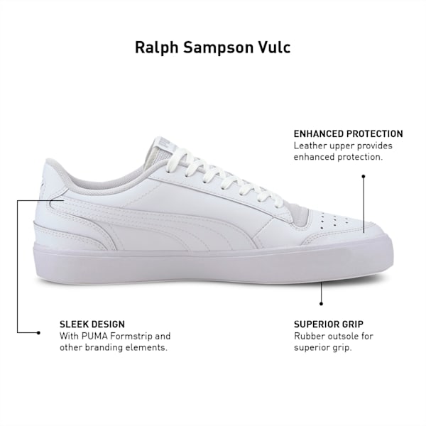 Ralph Sampson Vulc  Sneakers, Puma White