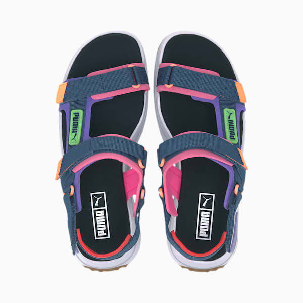 Future Rider Game On Sandals, Luminous Purple-DD-PW, extralarge