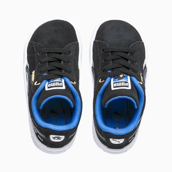 PUMA x SONIC Suede Toddler Shoes, Puma Black, extralarge