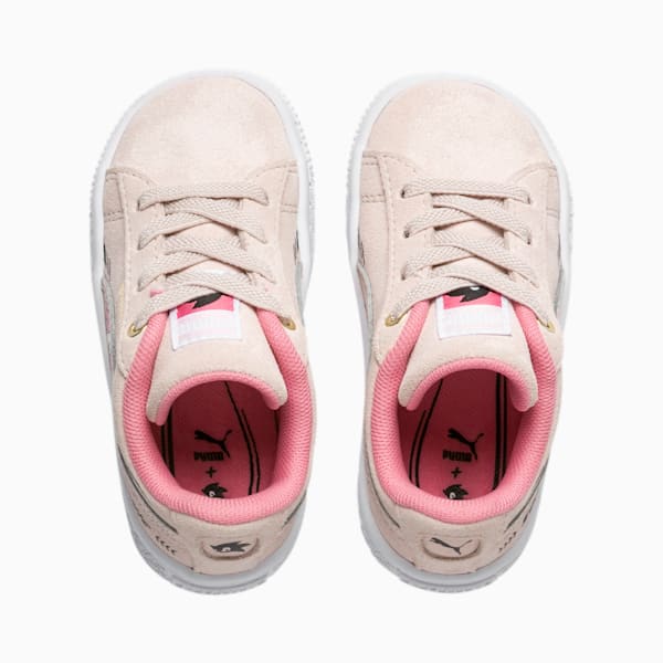 PUMA x SONIC Suede Toddler Shoes, Rosewater, extralarge