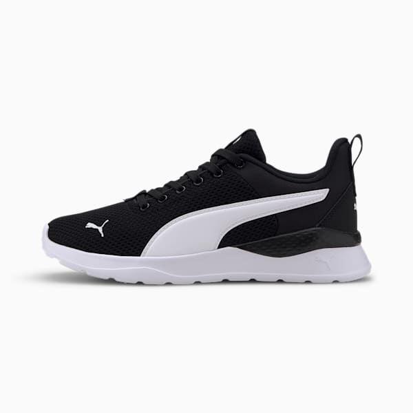 Anzarun Lite Big Kids' Sneakers, Puma Black-Puma White, extralarge