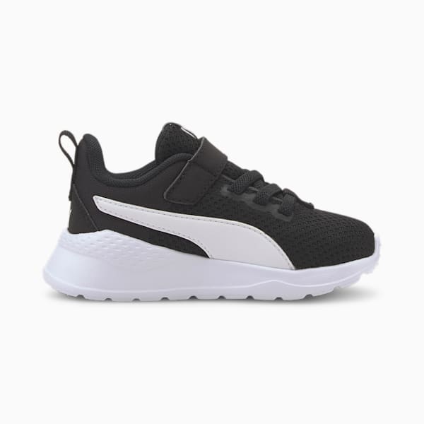 Anzarun Lite Babies' Trainers, Puma Black-Puma White, extralarge-GBR