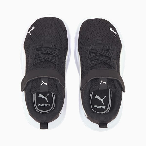 Anzarun Lite Babies' Trainers, Puma Black-Puma White, extralarge-GBR