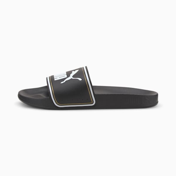 Leadcat FTR Kids' Slides JR, Puma Black-Puma White, extralarge