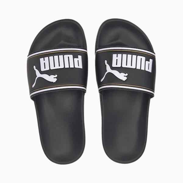 Leadcat FTR Kids' Slides JR, Puma Black-Puma White, extralarge