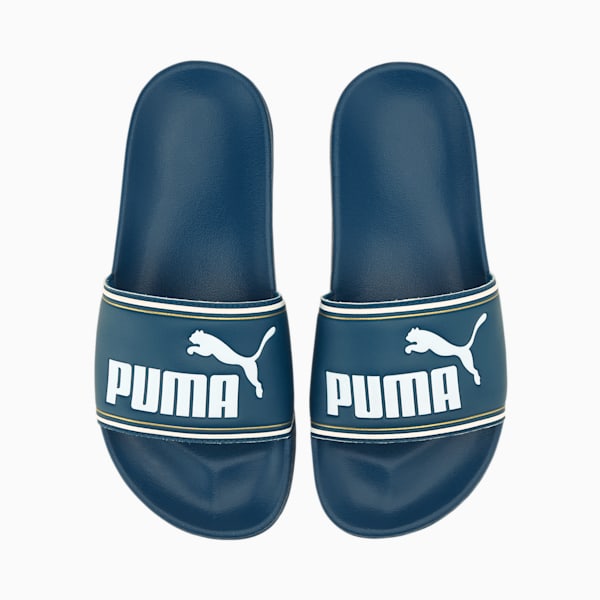 Leadcat FTR Kids' Slides JR, Digi-blue-Puma White, extralarge