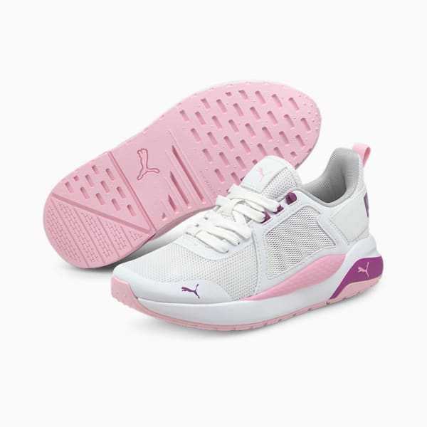 Anzarun Sneakers Big Kids, Puma White-Byzantium, extralarge