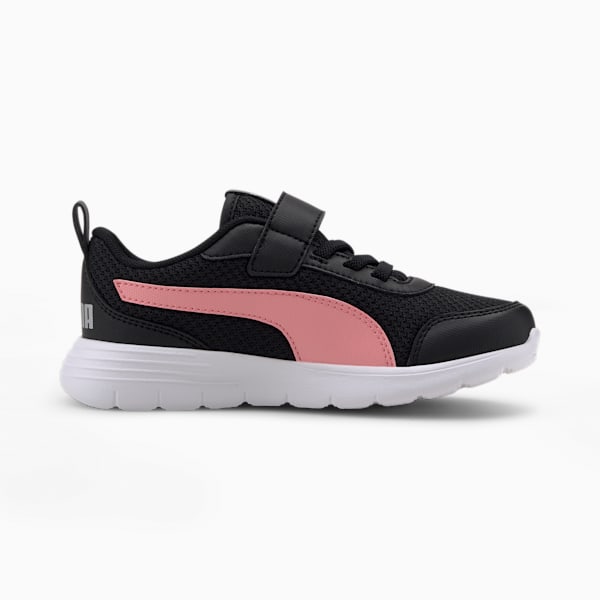Flex Renew AC SoftFoam Kids' Sneakers, Puma Black-Peony, extralarge-IND