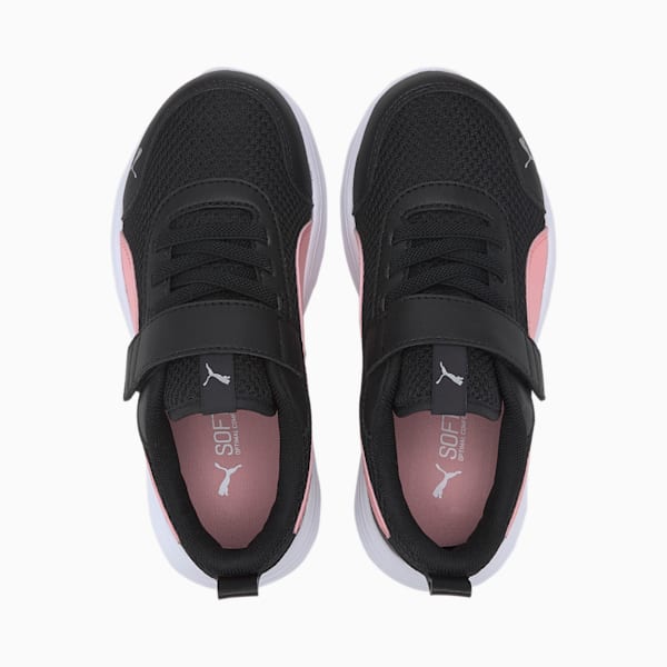 Flex Renew AC SoftFoam Kids' Sneakers, Puma Black-Peony, extralarge-IND