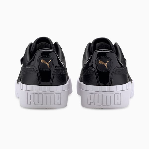 Cali Snake Women's Sneakers, Puma Black-Gold, extralarge